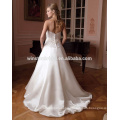 Wholesale new designs offer shoulder sweetheart double layer latest wedding gown designs